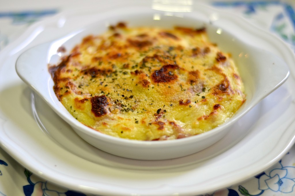 Conchas de bechamel