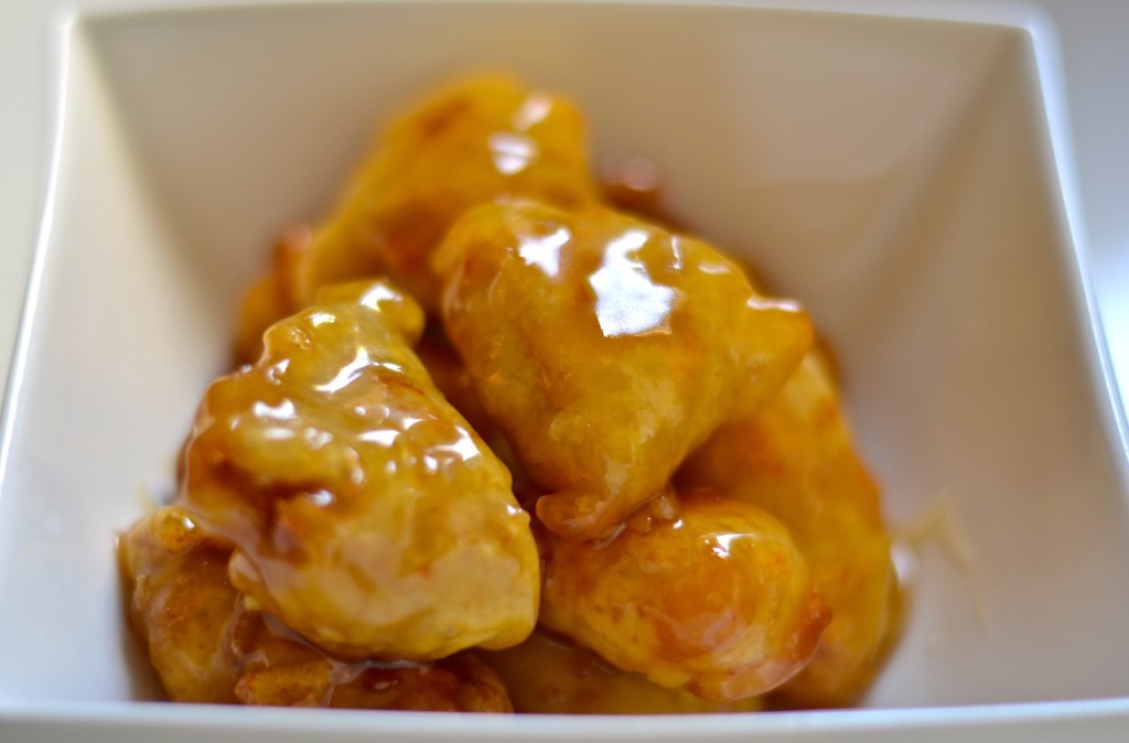 Pollo al limón oriental