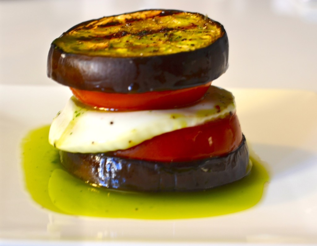Berenjena con tomate