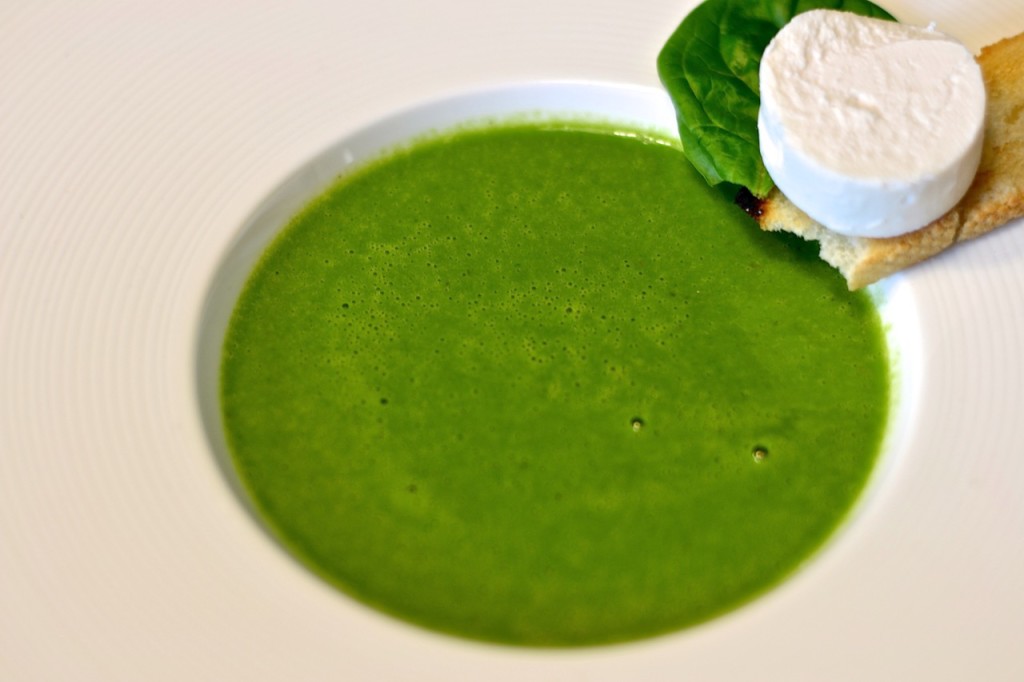 Velouté de espinacas