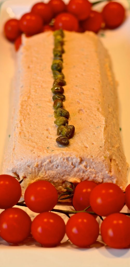 Mousse de dos salmones