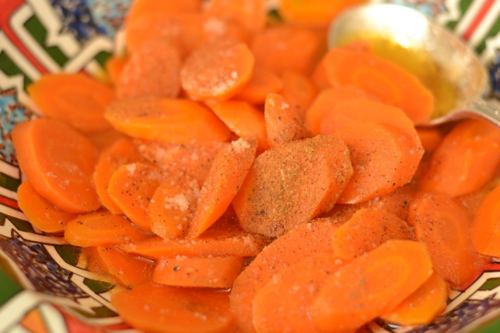 Ensalada de zanahoria con naranja